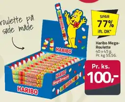 Fleggaard Haribo Mega-Roulette tilbud