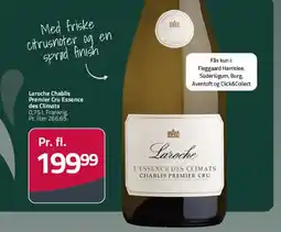 Fleggaard Laroche L'Essence des Climats Chablis Premier Cru tilbud