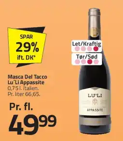 Fleggaard Masca Del Tacco - Lu'Li Appassite tilbud
