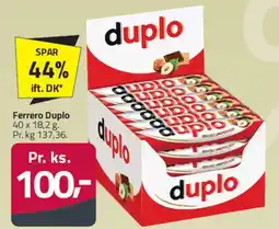 Fleggaard Ferrero Duplo tilbud