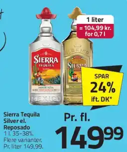 Fleggaard Sierra Tequila (Silver / Reposado) tilbud
