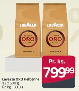 Fleggaard Lavazza ORO Helbønne tilbud
