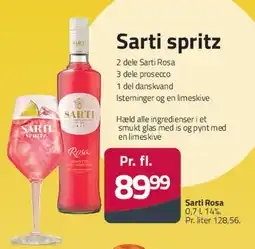 Fleggaard Sarti spritz tilbud
