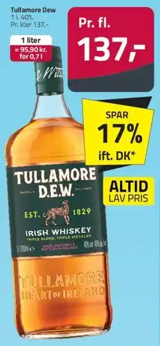 Fleggaard Tullamore D.E.W. tilbud