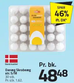 Fleggaard Danæg Skrabeæg 30 stk tilbud