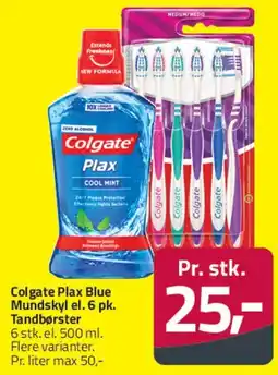 Fleggaard Colgate Plax / Tandbørster tilbud
