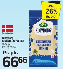 Fleggaard Klovborg Mellemlagret 45+ tilbud