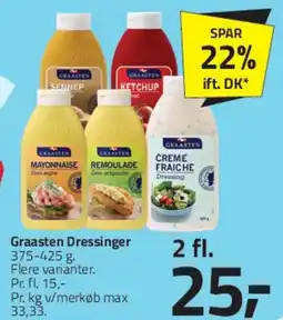Fleggaard Graasten Dressinger tilbud