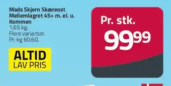 Fleggaard Mads Skjern Skæreost tilbud