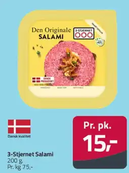 Fleggaard 3-Stjernet Salami tilbud