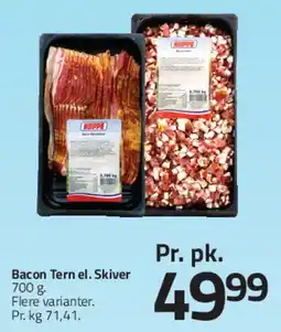 Fleggaard Bacon (tern eller skiver) 700 g tilbud