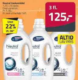 Fleggaard Neutral Vaskemiddel tilbud