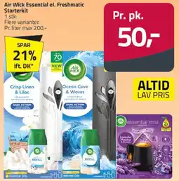 Fleggaard Air Wick Essential / Freshmatic starterkit tilbud