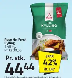 Fleggaard Rose Hel Fersk Kylling tilbud