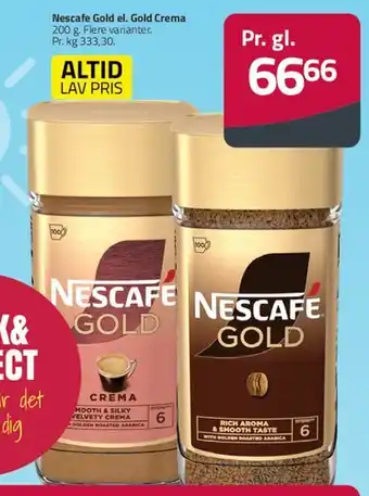 Fleggaard Nescafé Gold / Gold Crema tilbud