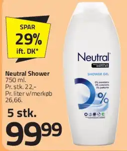 Fleggaard Neutral Shower (5 stk.) tilbud