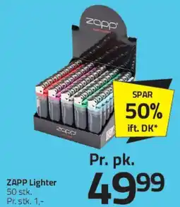 Fleggaard ZAPP Lighter (50 stk.) tilbud