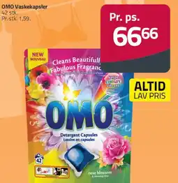 Fleggaard OMO Vaskekapsler tilbud