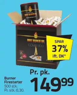 Fleggaard Burner Firestarter (500 stk.) tilbud