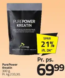 Fleggaard PurePower Kreatin tilbud