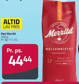 Fleggaard Rød Merrild (Mellemristet) tilbud