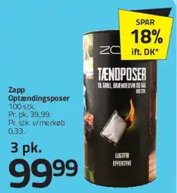 Fleggaard Zapp Tændposer tilbud