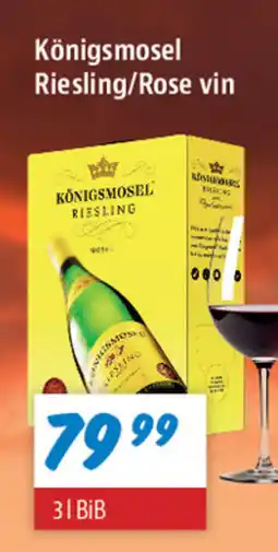 zur Krone Königsmosel Riesling/Rose vin tilbud