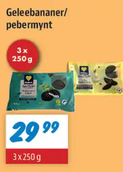 zur Krone Geleebananer/ pebermynt tilbud