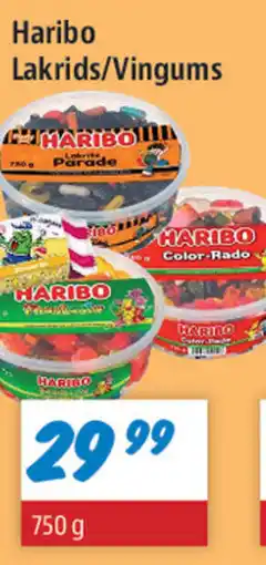 zur Krone Haribo Lakrids/Vingums tilbud
