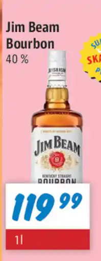 zur Krone Jim Beam Bourbon 40% tilbud