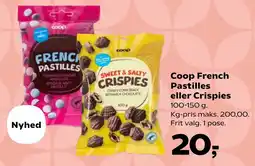 Coop.dk Coop French Pastilles eller Crispies tilbud