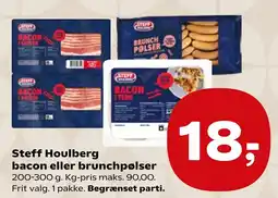 Coop.dk Steff Houlberg bacon eller brunchpølser tilbud