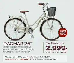 Coop.dk Dagmar 26" tilbud
