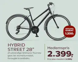 Coop.dk Hybrid street 28" tilbud