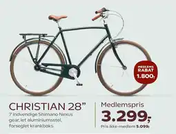 Coop.dk Christian 28" tilbud