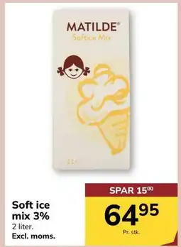 Dagrofa Food Service Soft ice mix 3% tilbud
