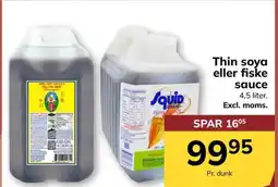 Dagrofa Food Service Thin soya eller fiske sauce tilbud