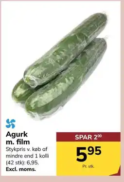 Dagrofa Food Service Agurk m. film tilbud