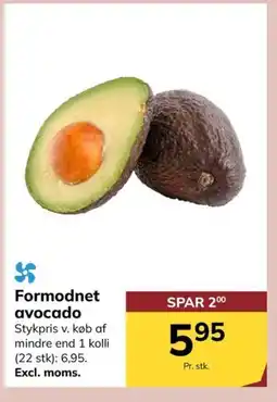 Dagrofa Food Service Formodnet avocado tilbud