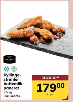 Dagrofa Food Service Kyllinge- strimler buttemilk- paneret tilbud