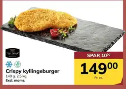 Dagrofa Food Service Crispy kyllingeburger tilbud