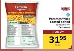 Dagrofa Food Service Lutosa Pommes frites coated salted tilbud
