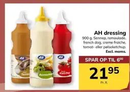 Dagrofa Food Service AH dressing tilbud