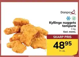 Dagrofa Food Service Kyllinge nuggets tempura tilbud