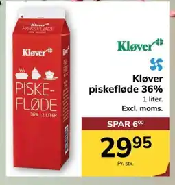 Dagrofa Food Service Kløver piskefløde 36% tilbud