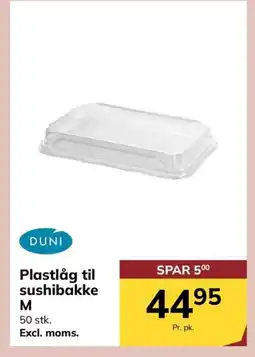 Dagrofa Food Service Plastlåg til sushibakke M tilbud
