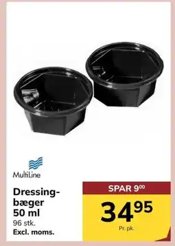 Dagrofa Food Service Dressing- bæger tilbud