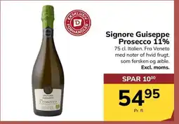 Dagrofa Food Service Signore Guiseppe Prosecco 11% tilbud