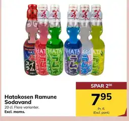 Dagrofa Food Service Hatakosen Ramune Sodavand tilbud
