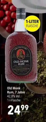 Citti Old Monk Rum, 7 Jahre tilbud
